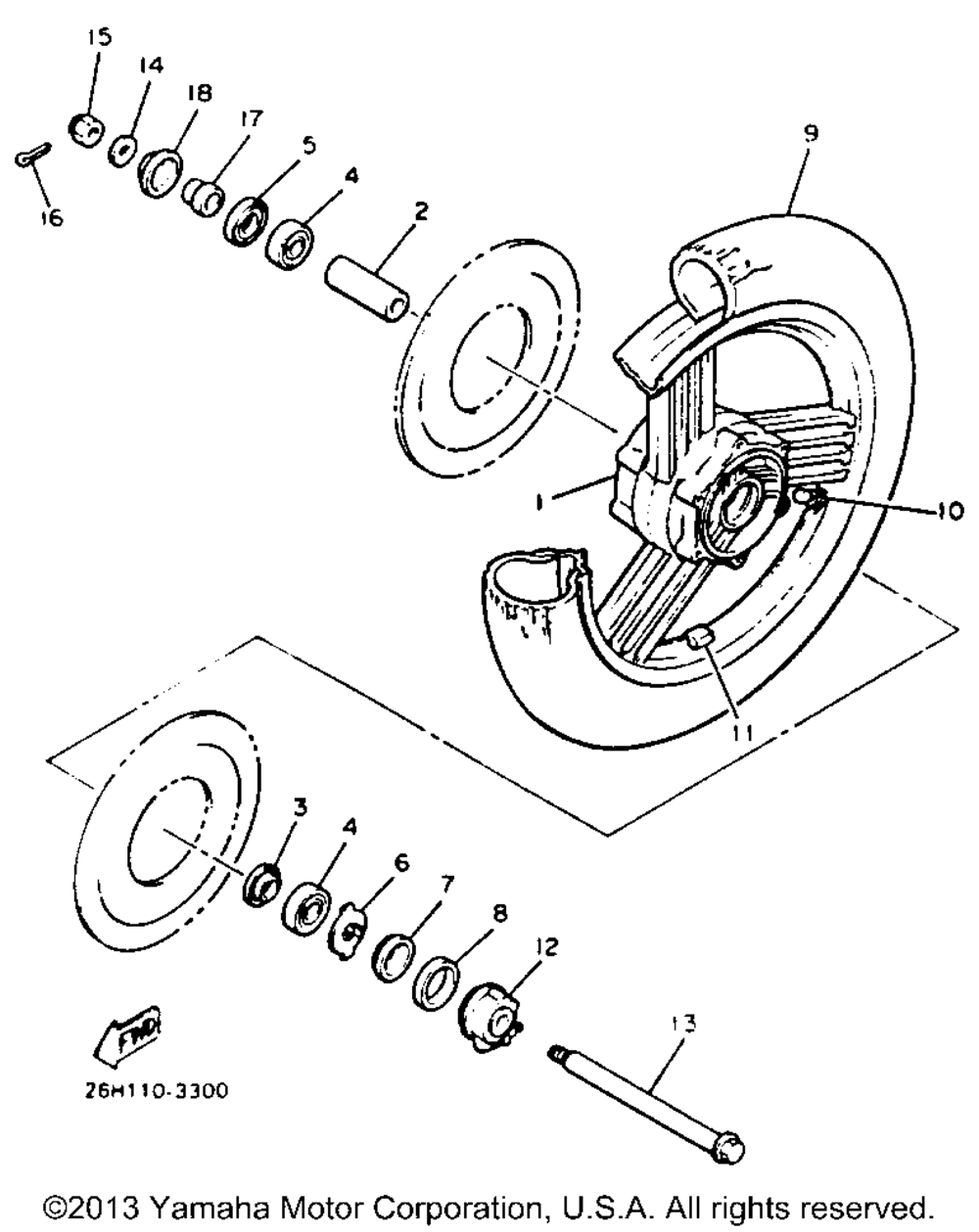 Front wheel