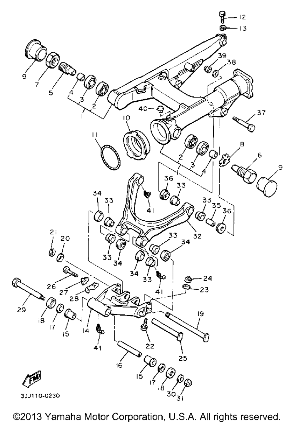 Swing arm