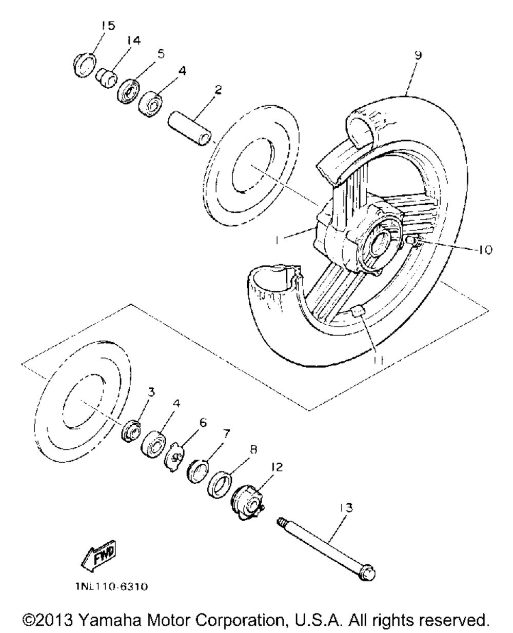 Front wheel