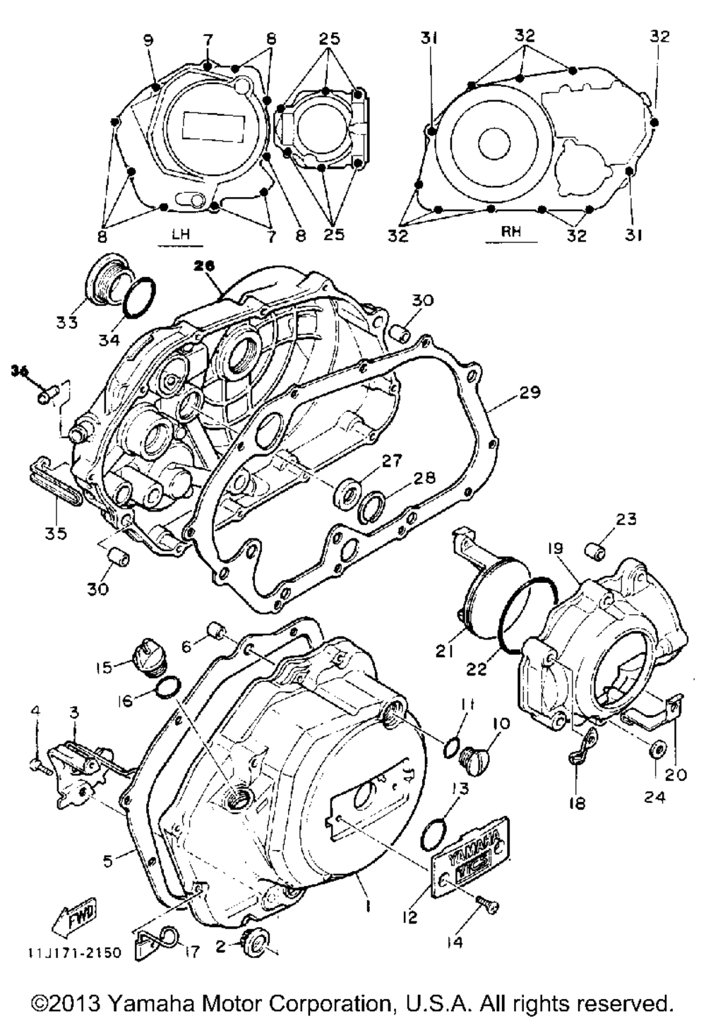 Crankcase cover