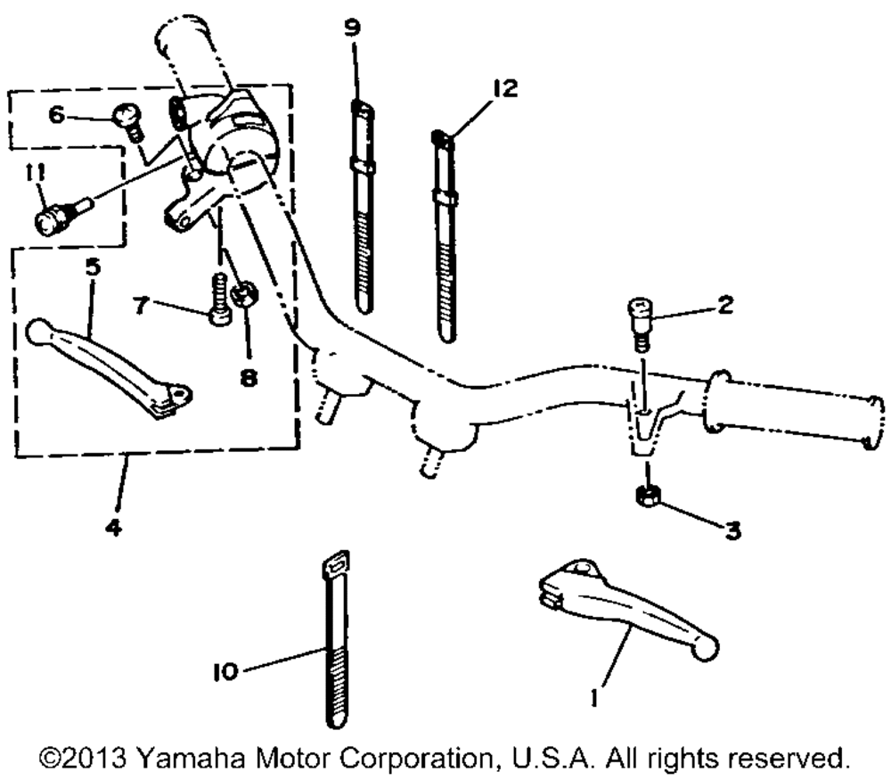 Handle switch - lever