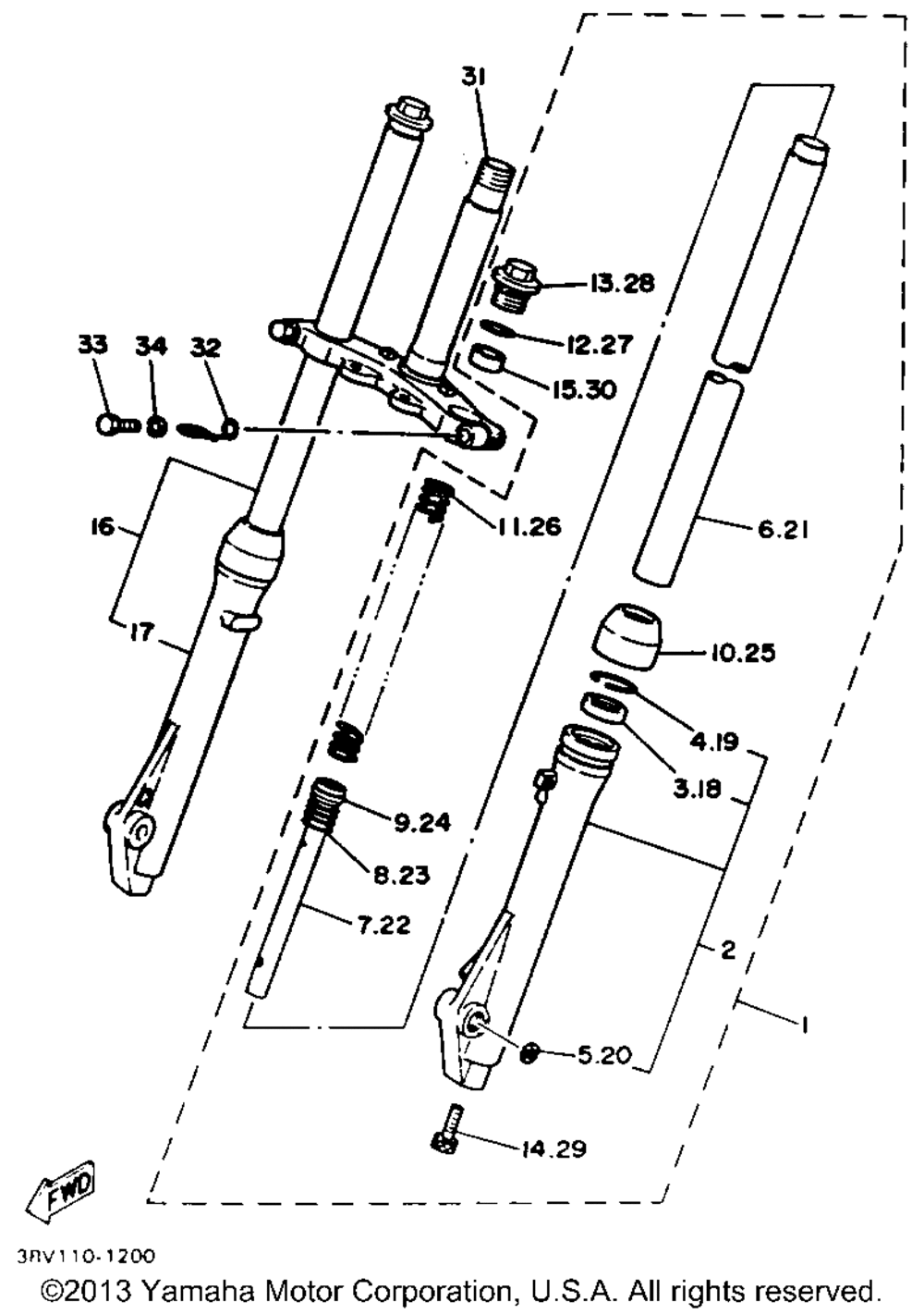 Front fork