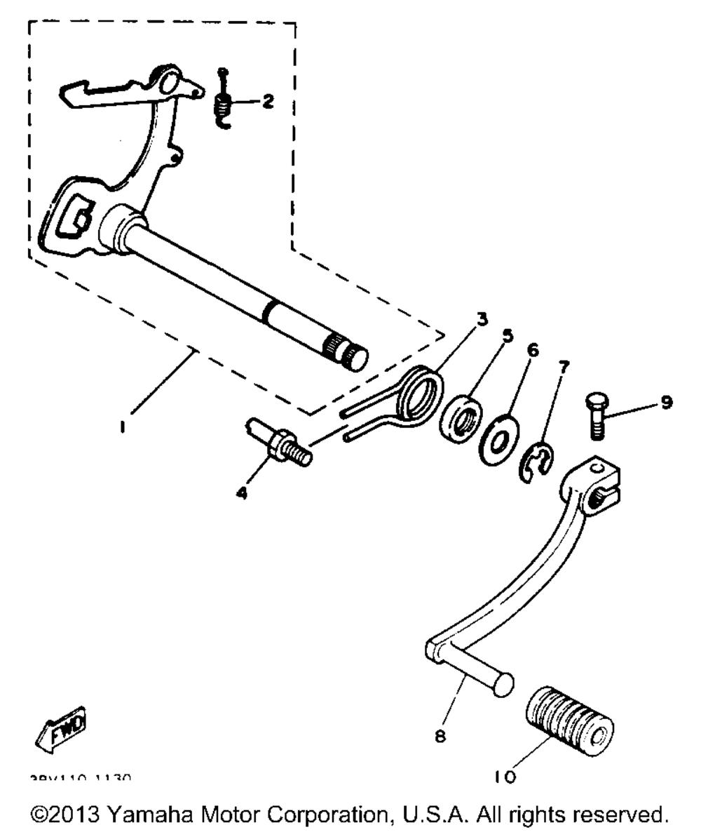 Shift shaft