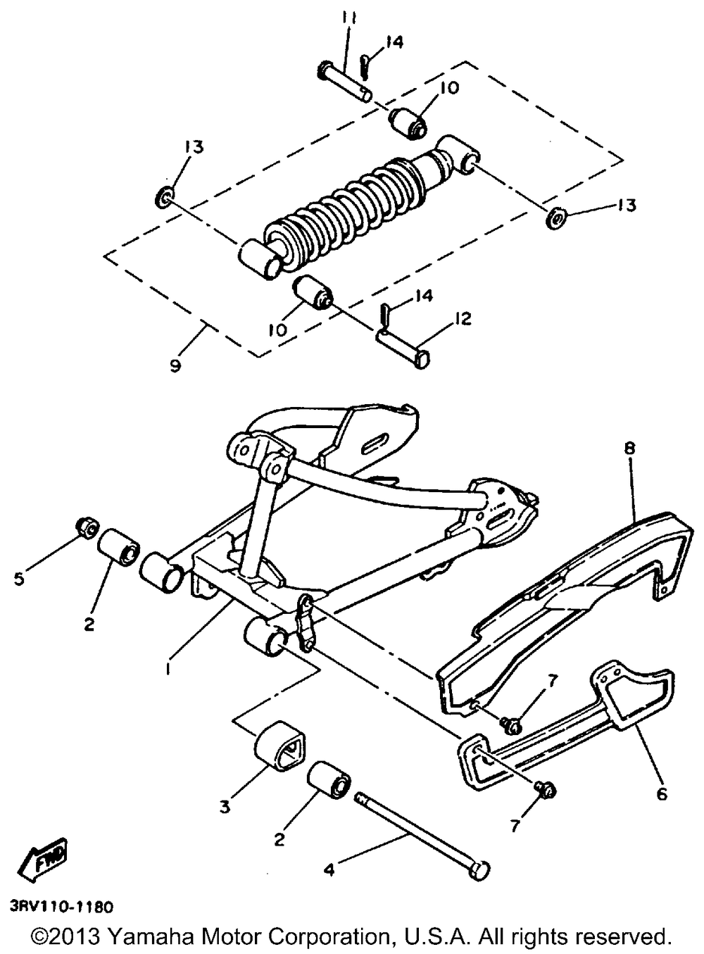 Rear arm - suspension