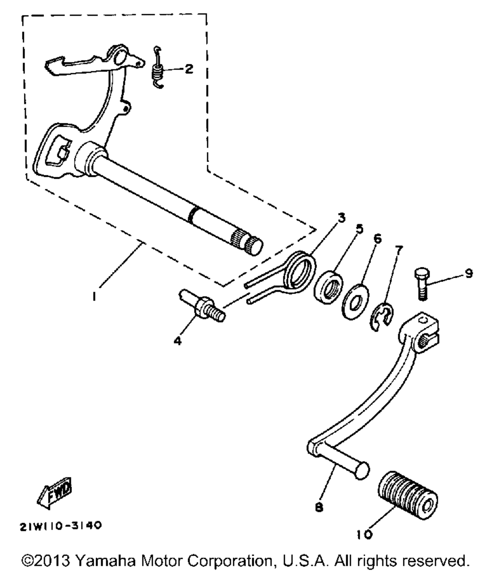 Shift cam - fork