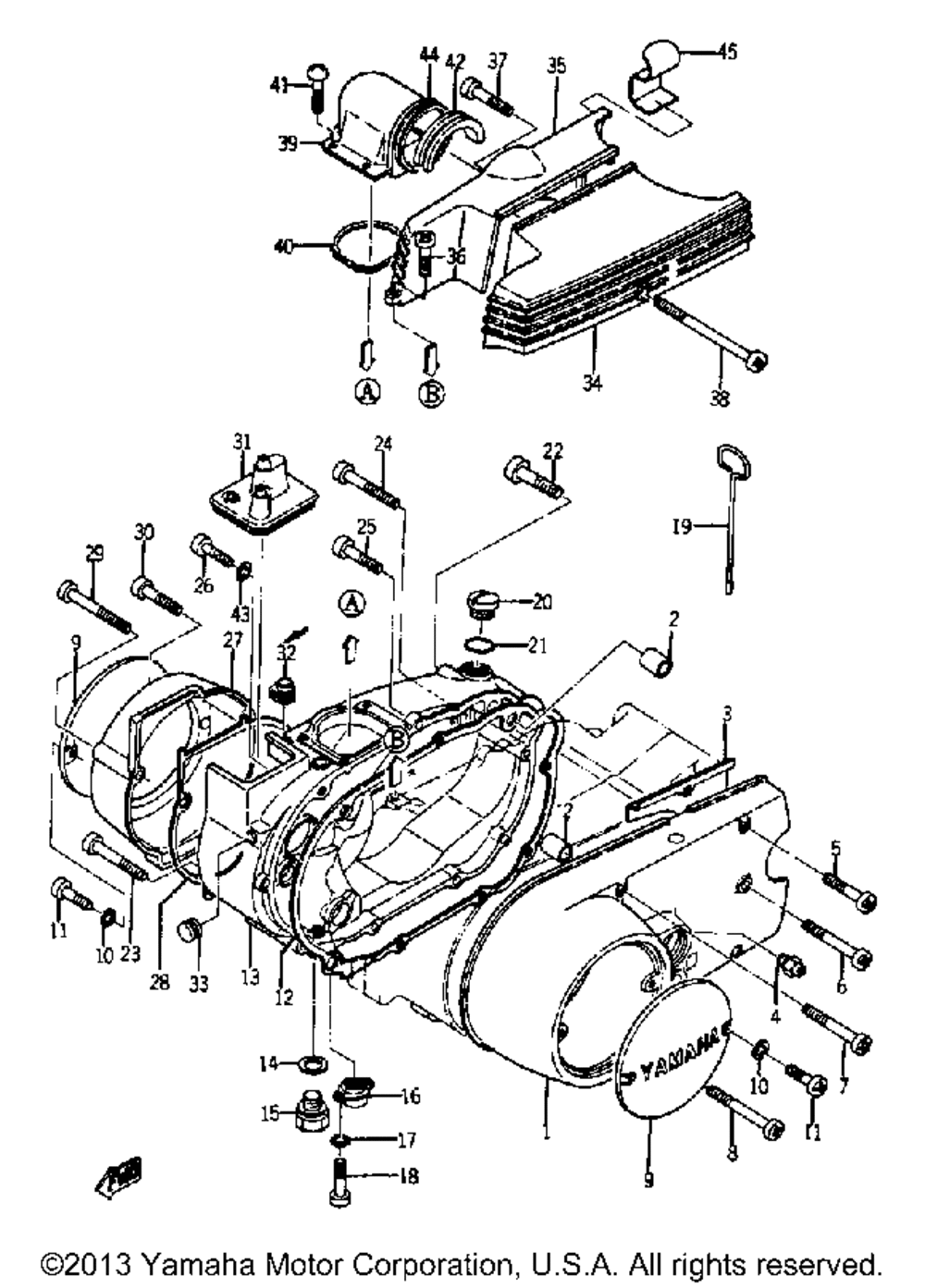 Crankcase cover