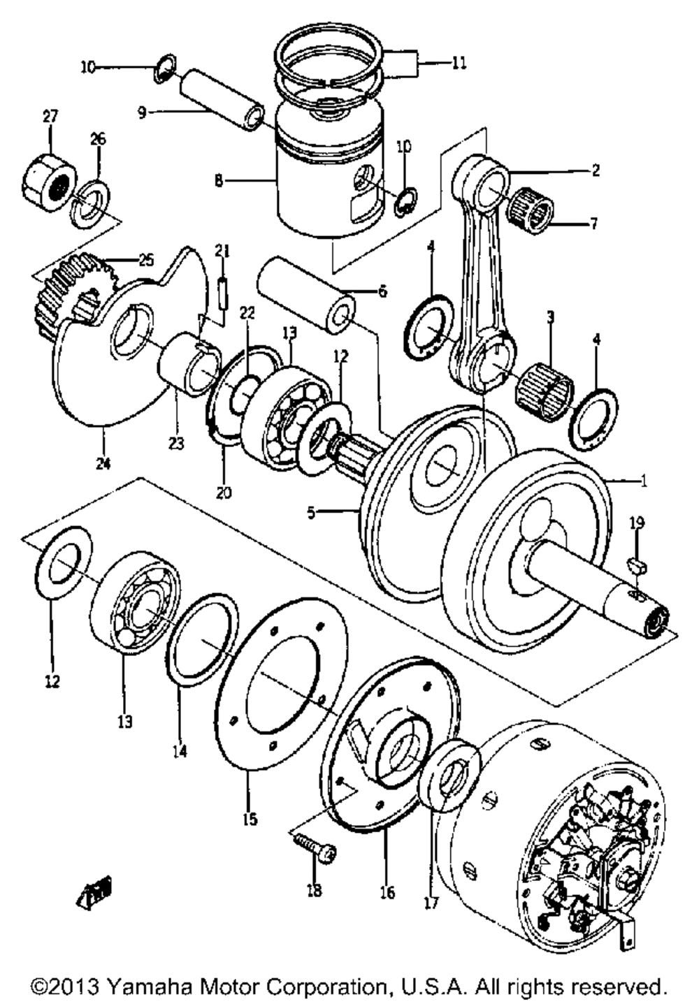 Crank - piston