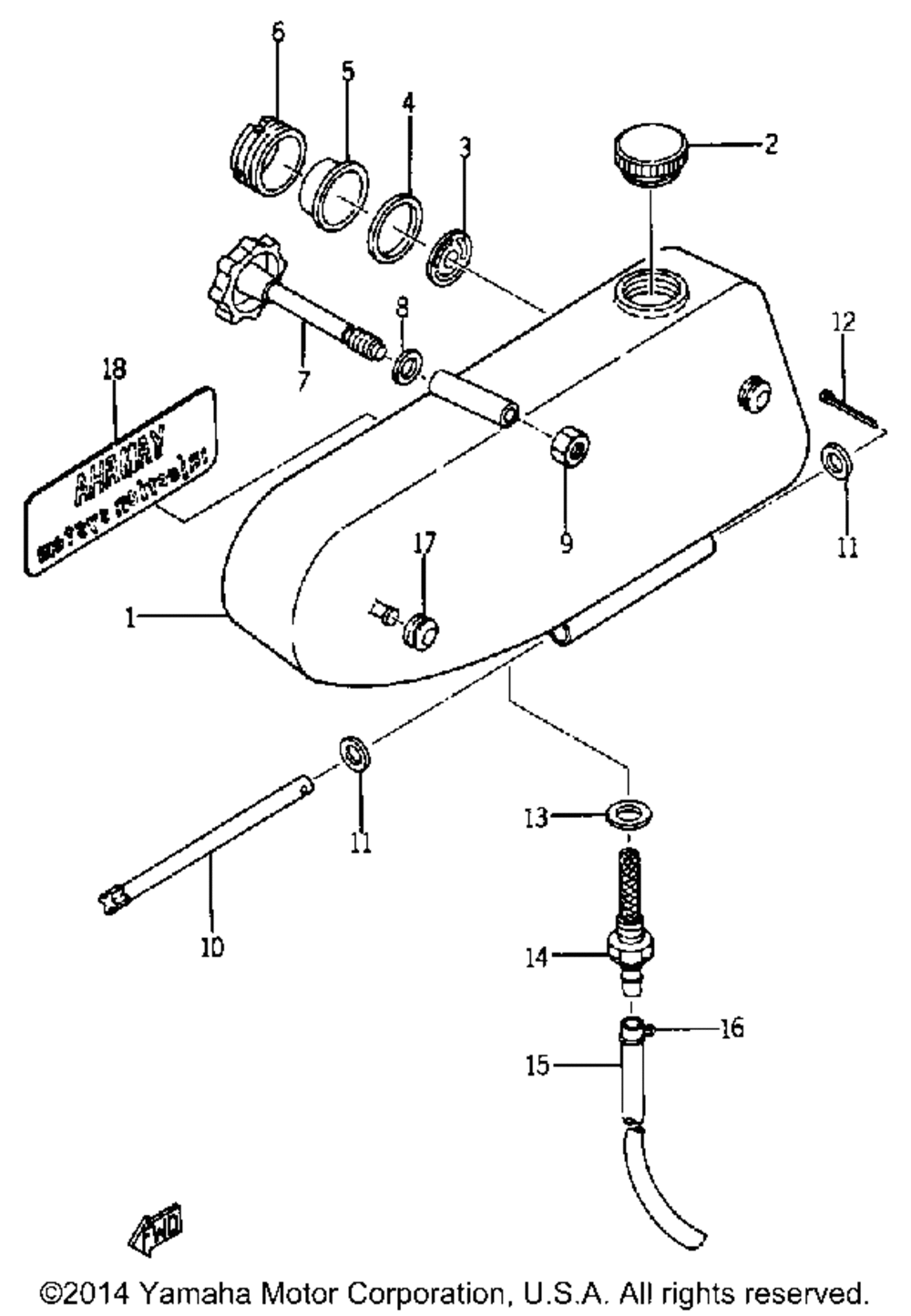 Oil tank