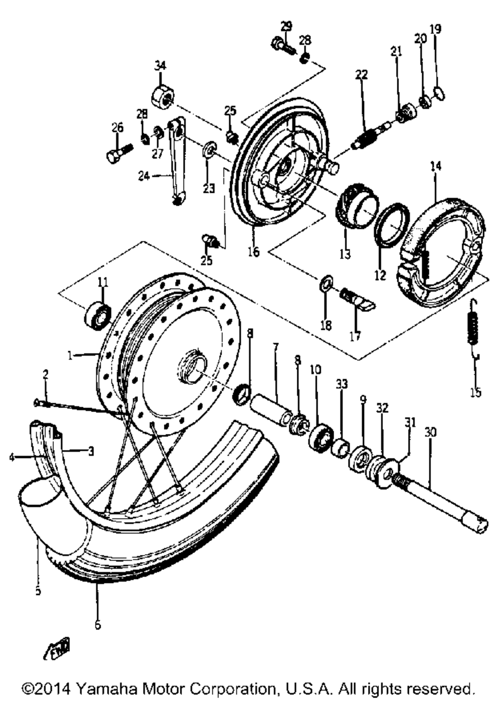 Front wheel