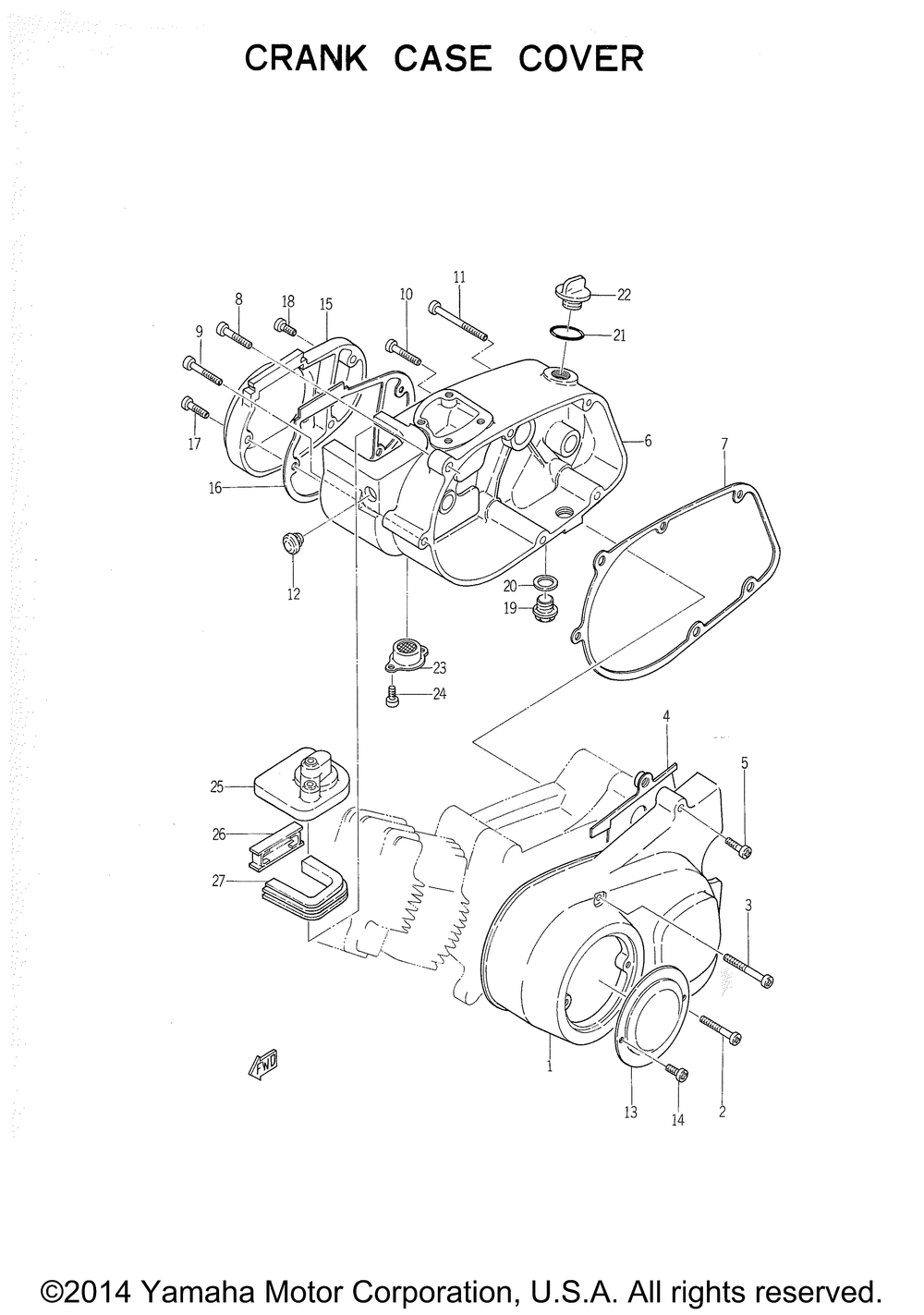 Crankcase cover