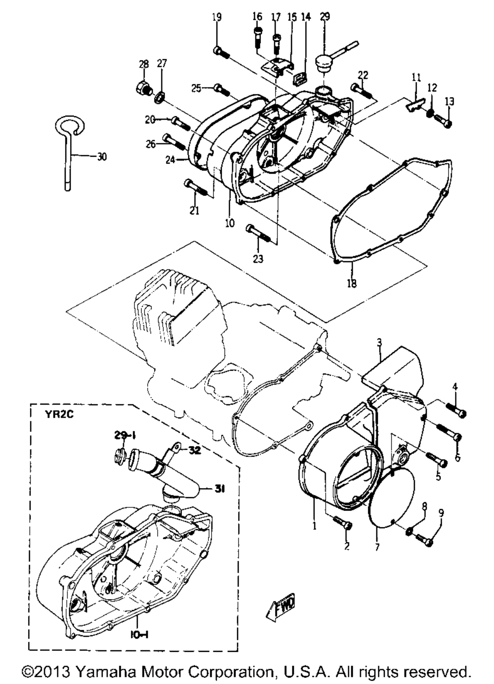 Crankcase cover