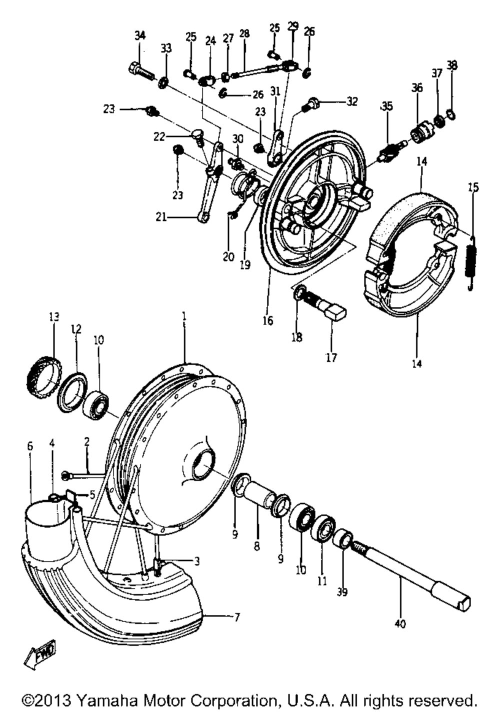 Front wheel