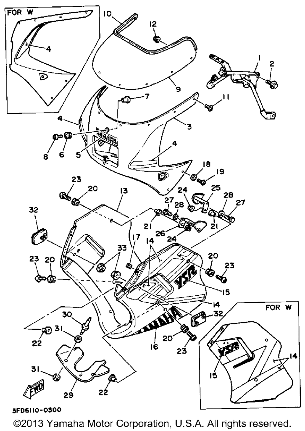 Fairing-cowling