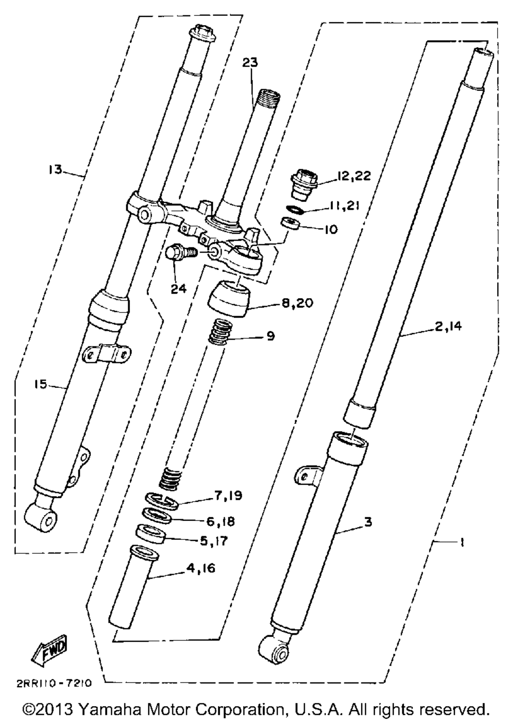 Front fork