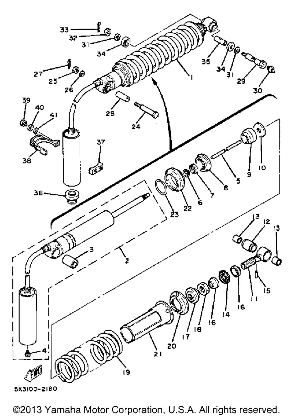 Rear suspension