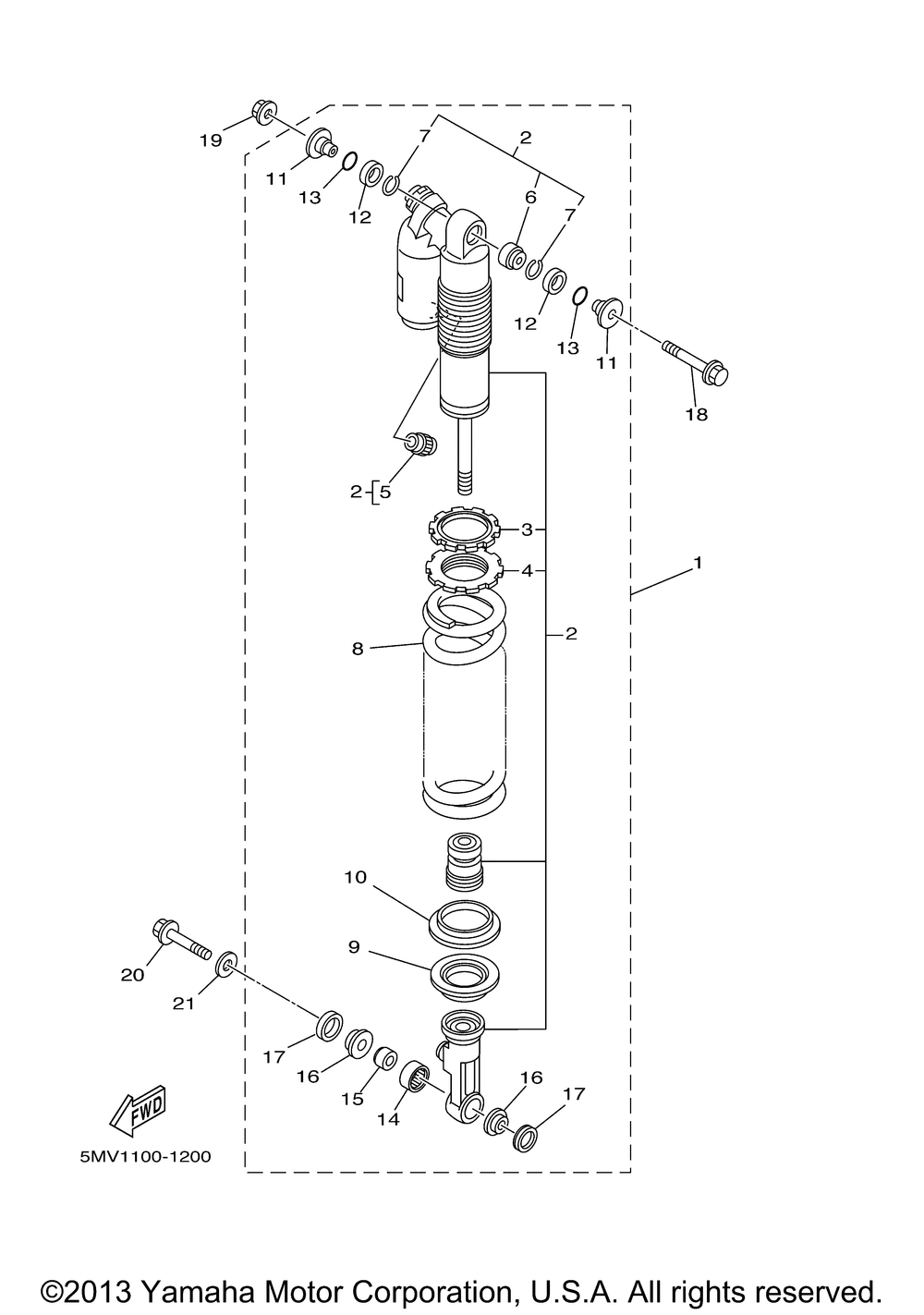 Rear suspension