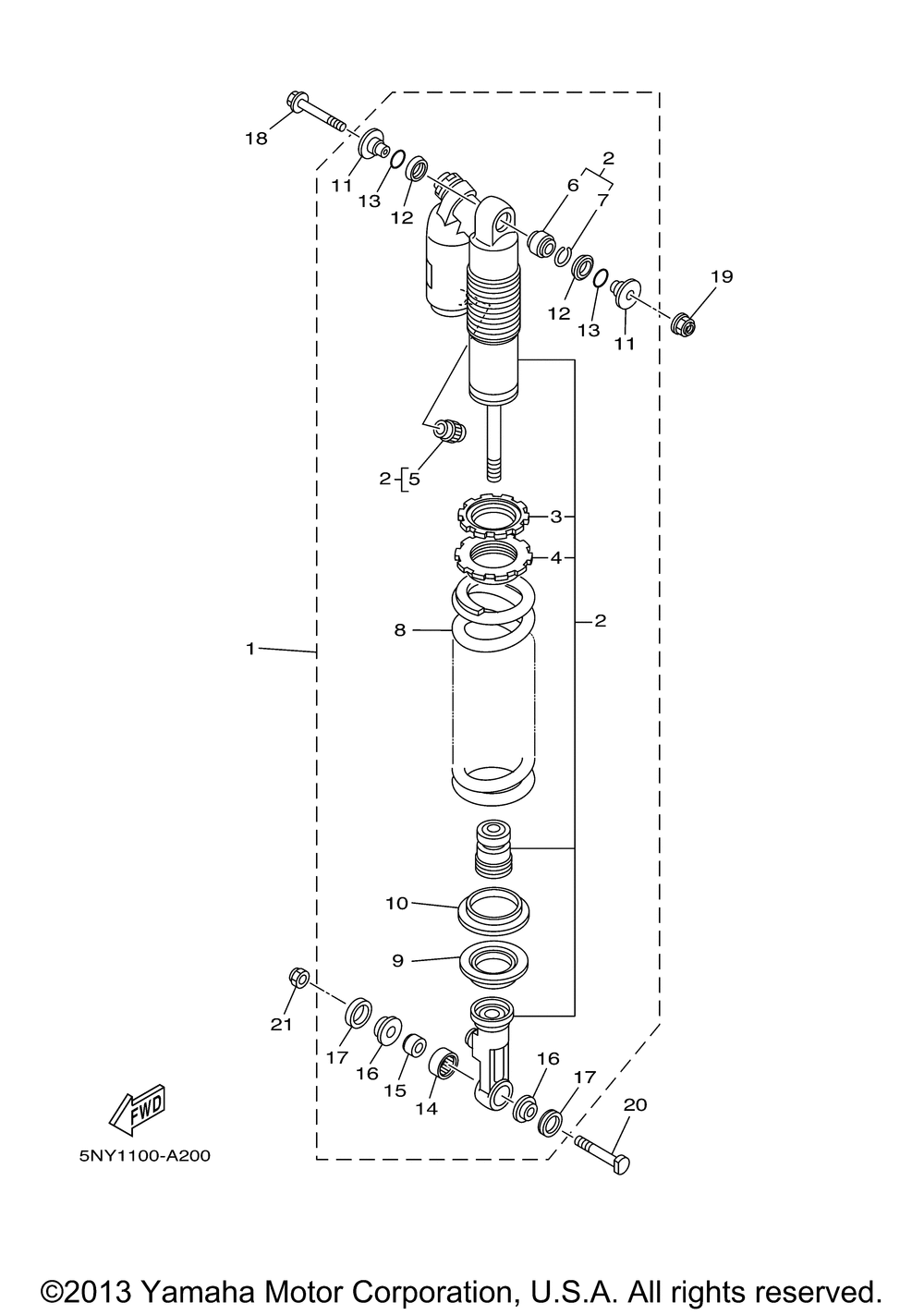 Rear suspension