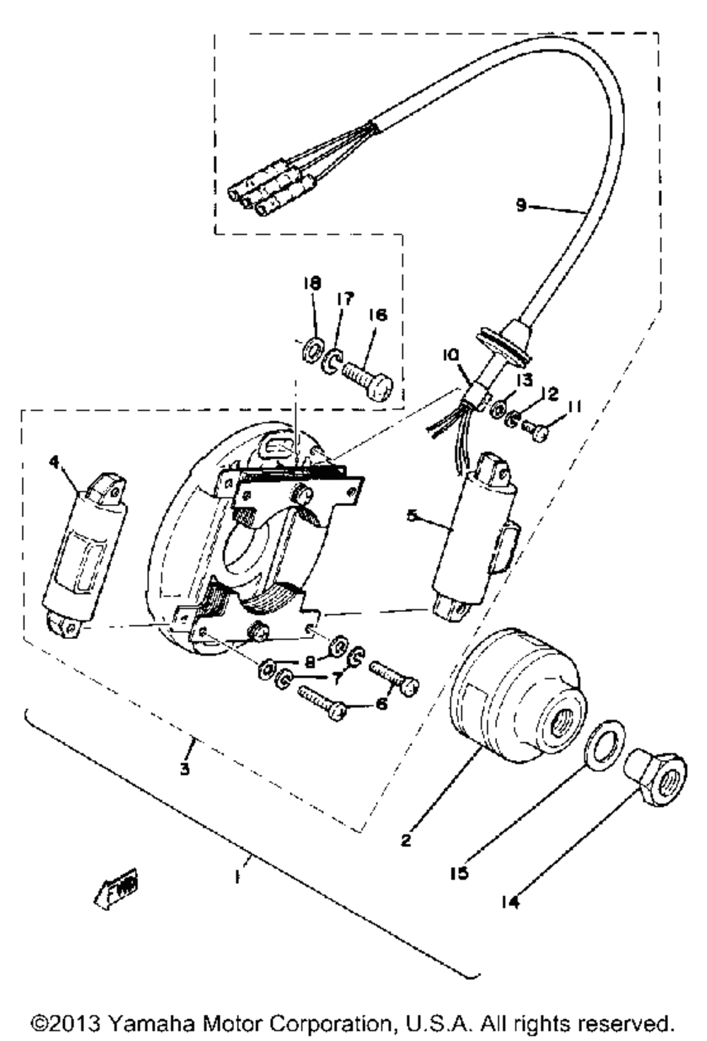 C - d - i - magneto yz125d