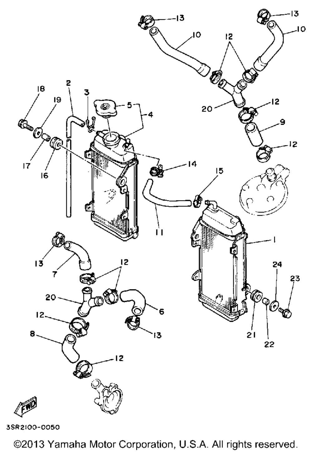 Radiator - hose