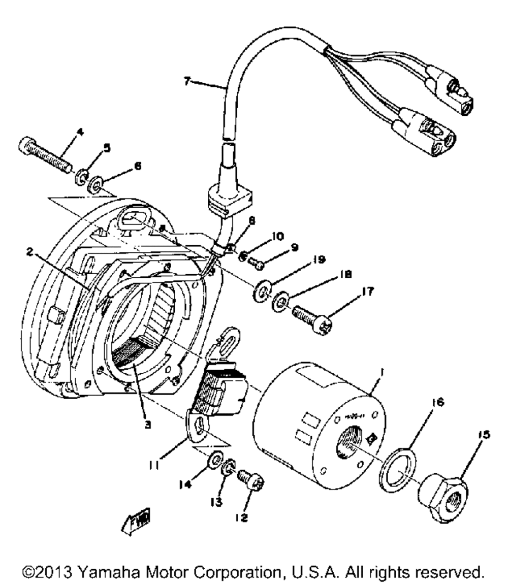 C - d - i - magneto yz125c