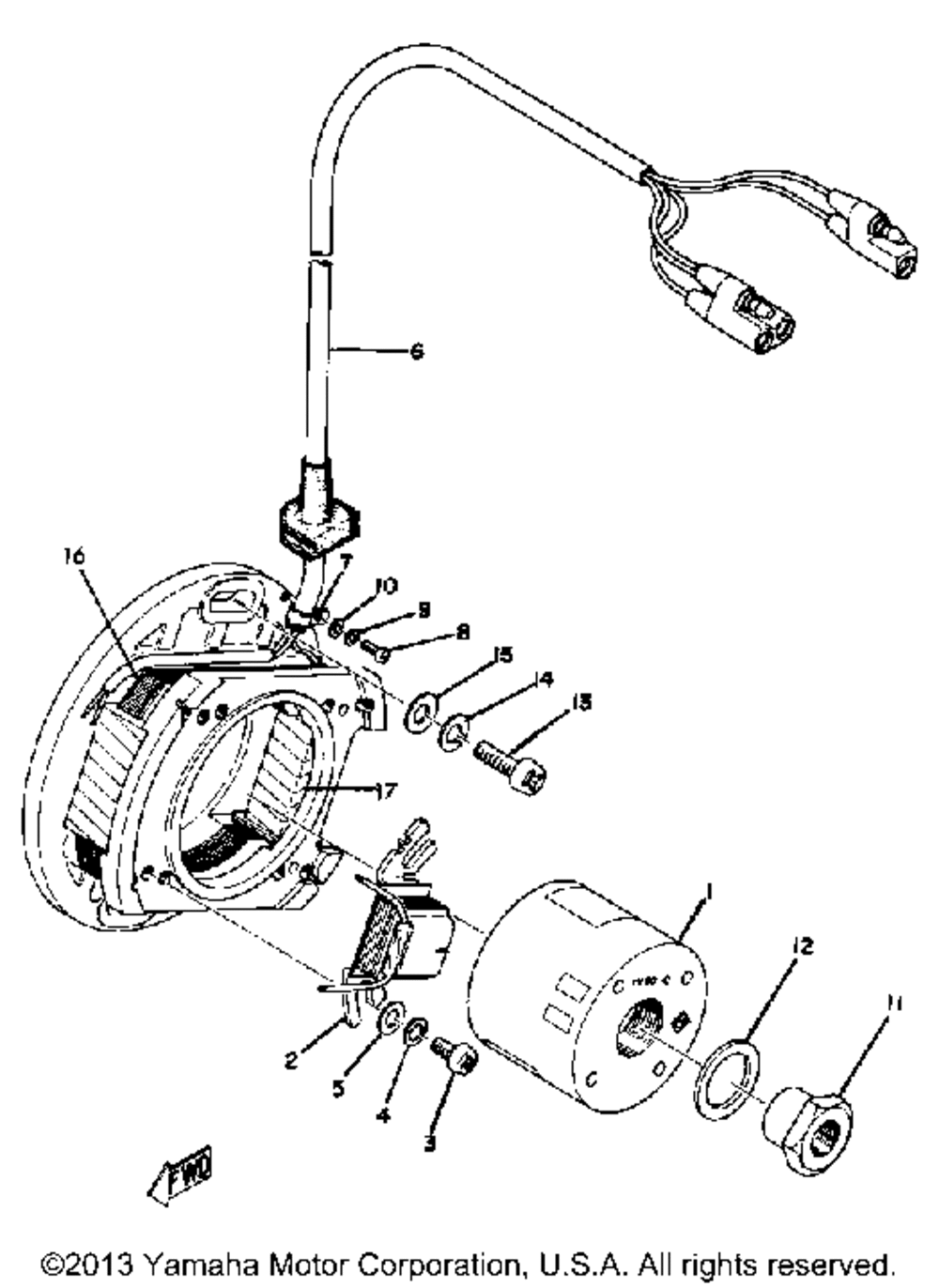 C - d - i - magneto yz125a - b