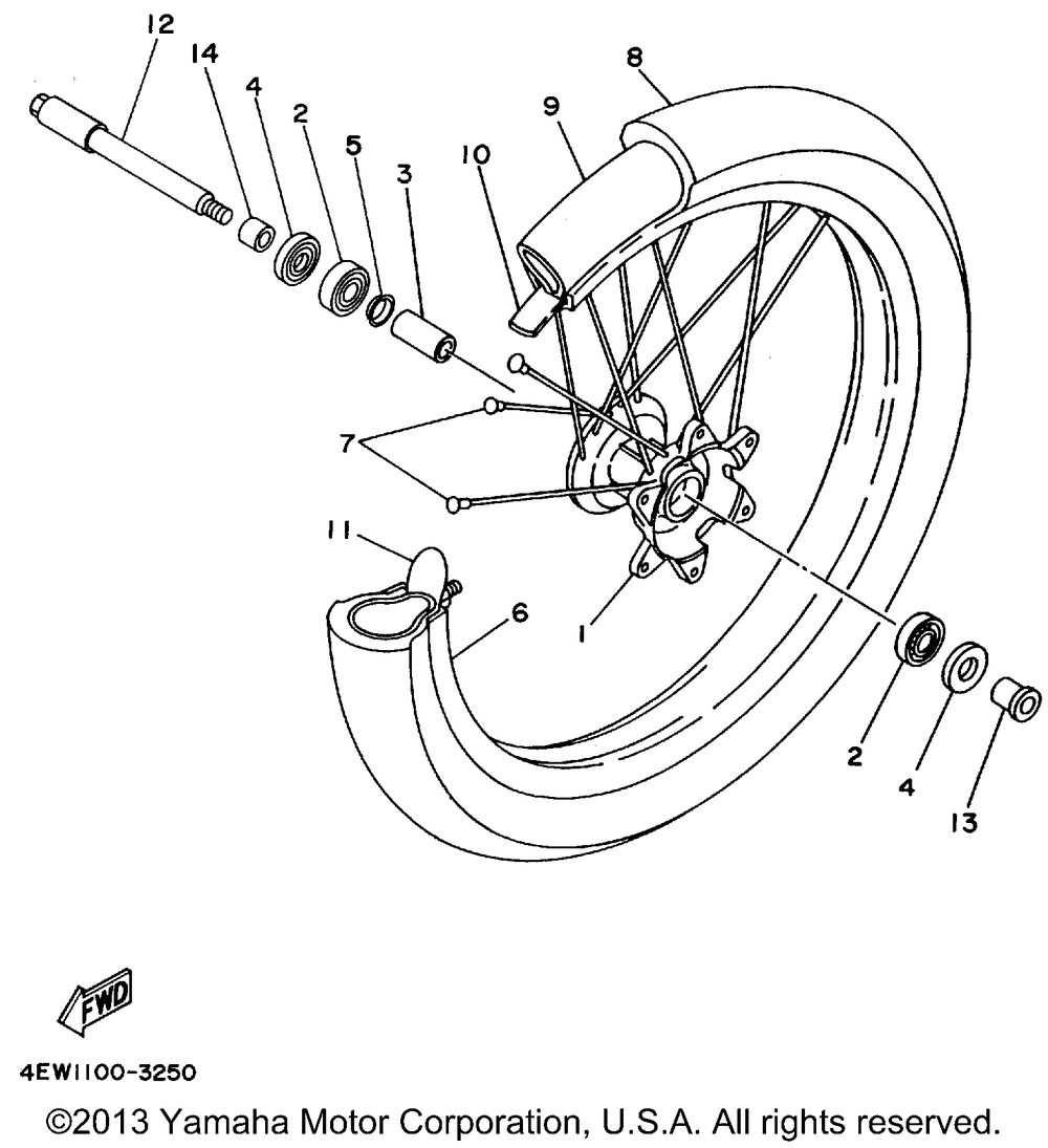 Front wheel