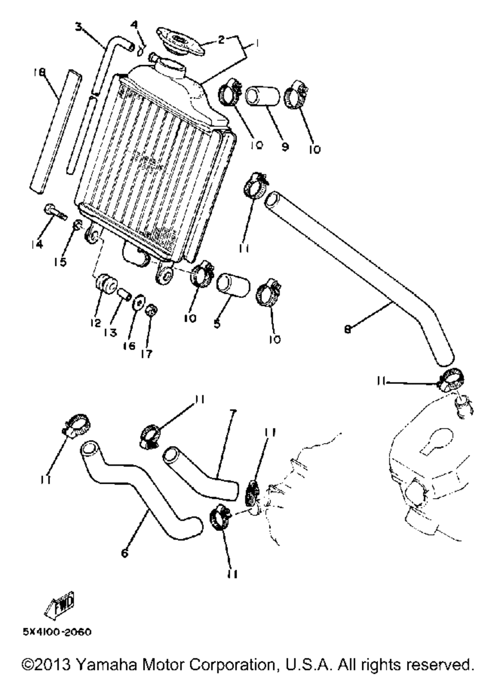 Radiator-hose