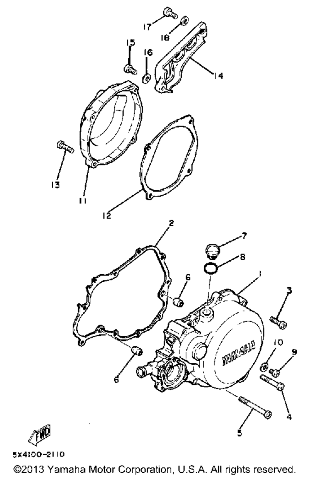 Crankcase cover