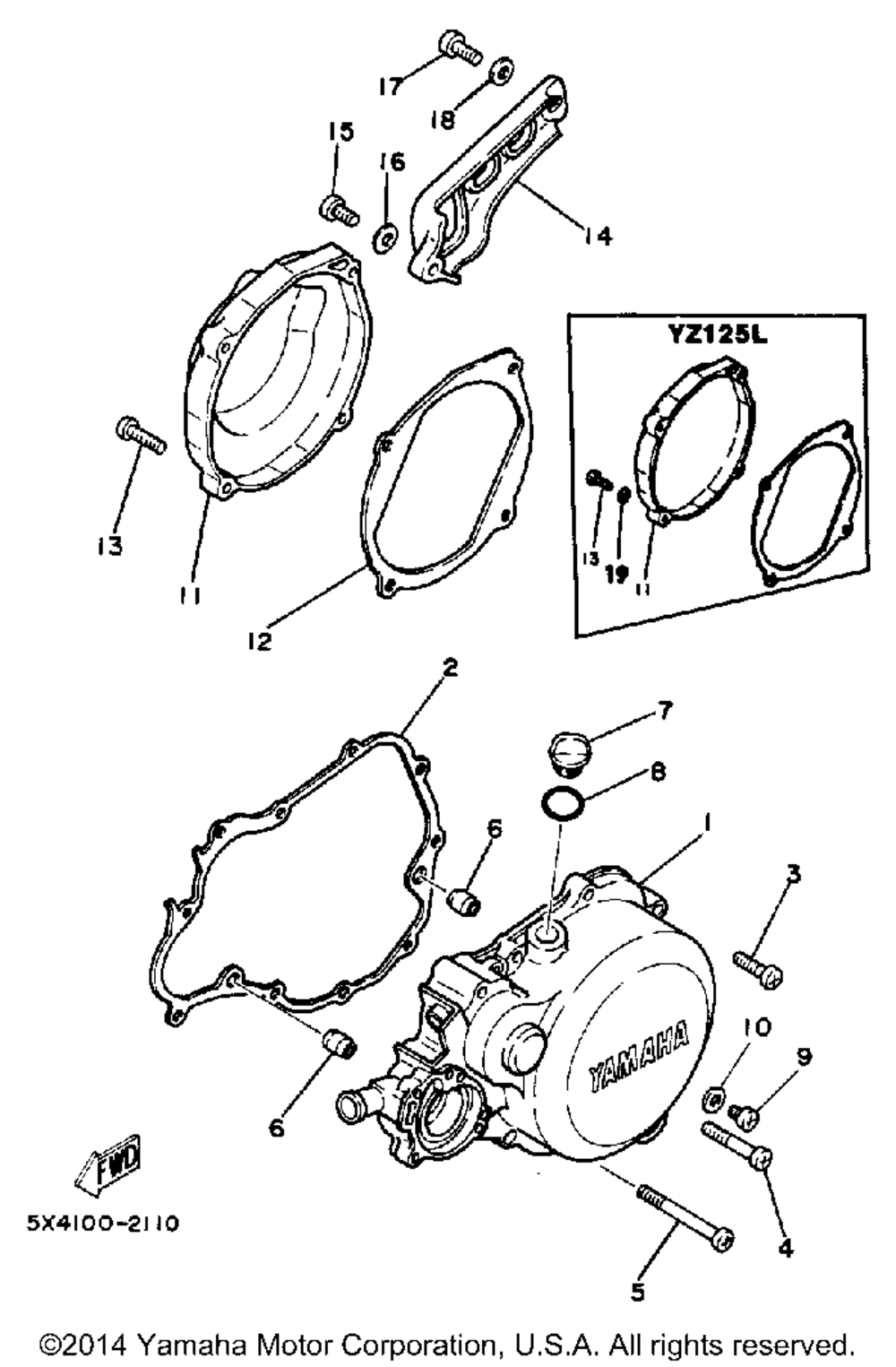 Crankcase cover