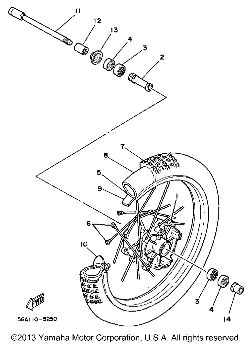 Front wheel