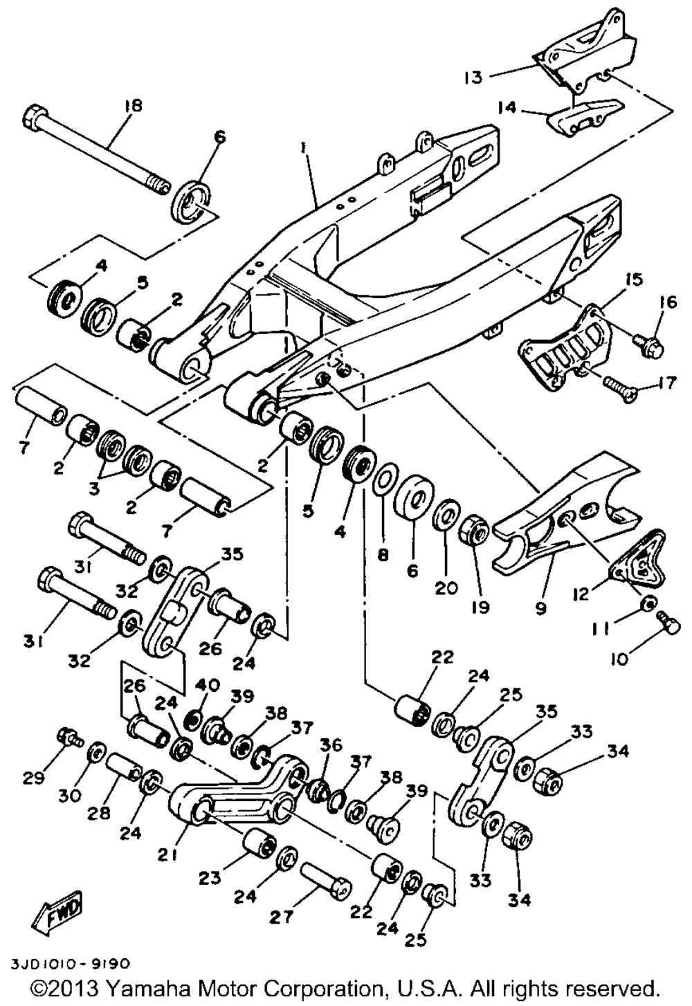 Swing arm