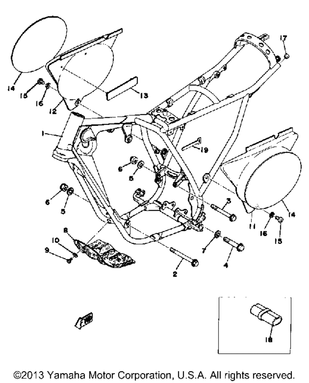 Frame side cover