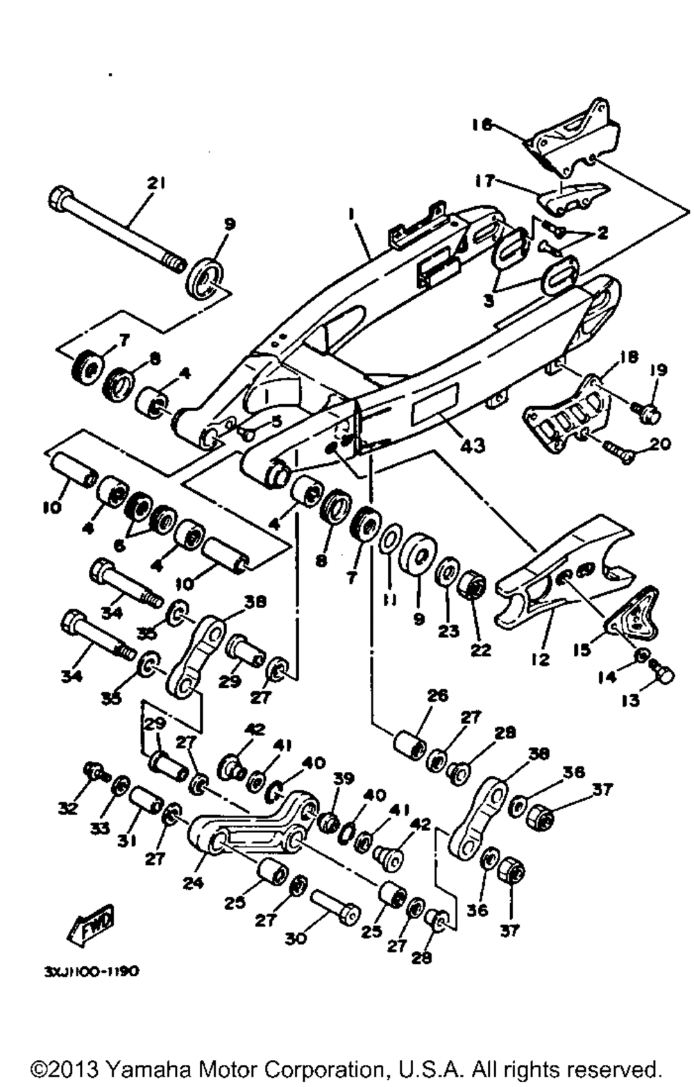 Swing arm