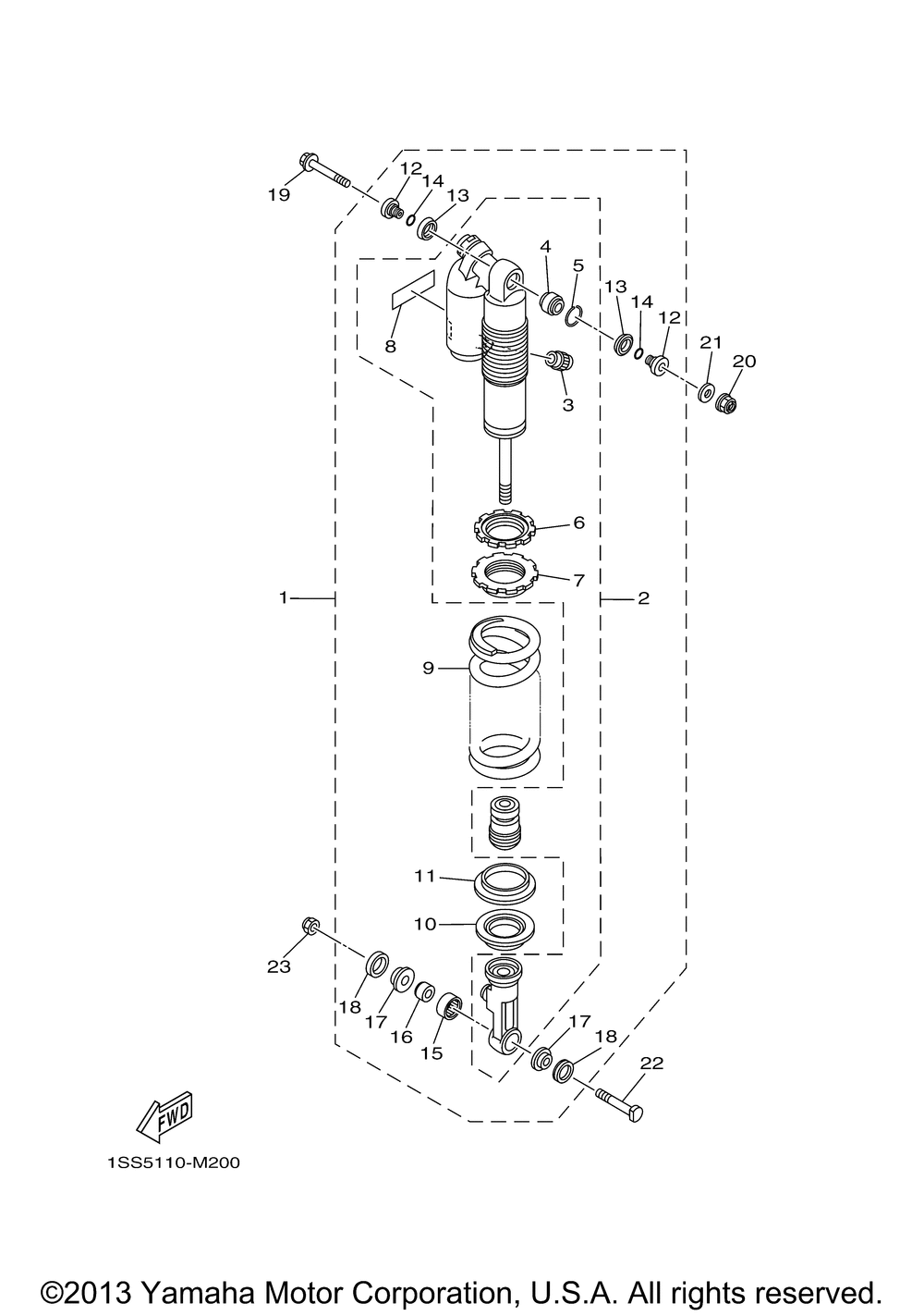 Rear suspension