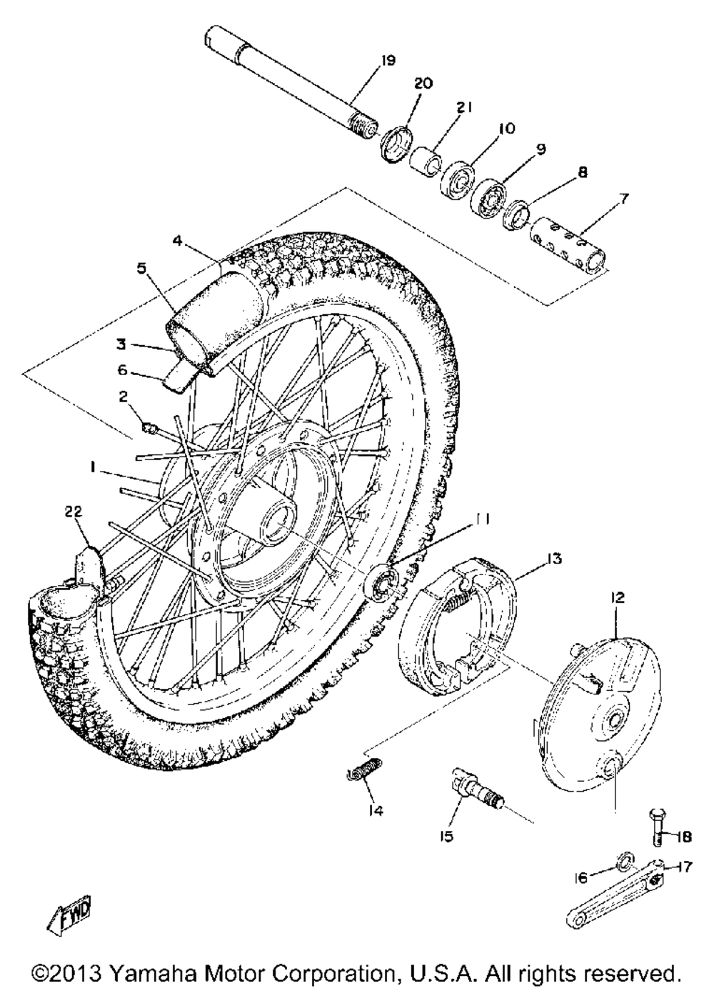 Front wheel