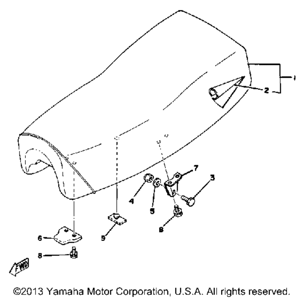 Seat yz250d - e