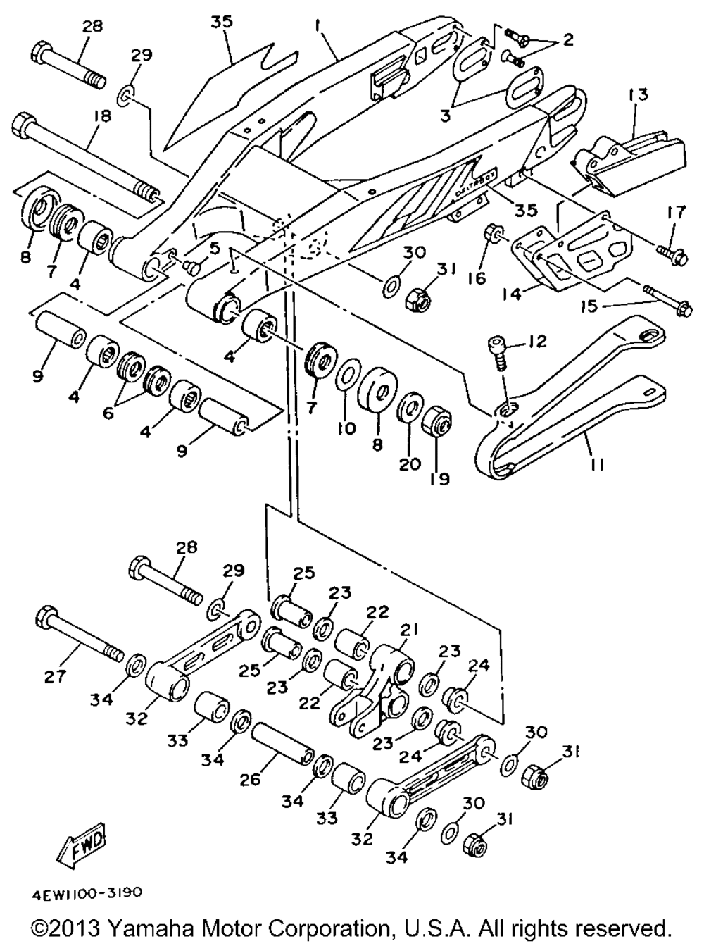 Swing arm