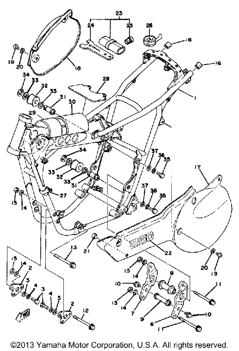 Frame - side cover