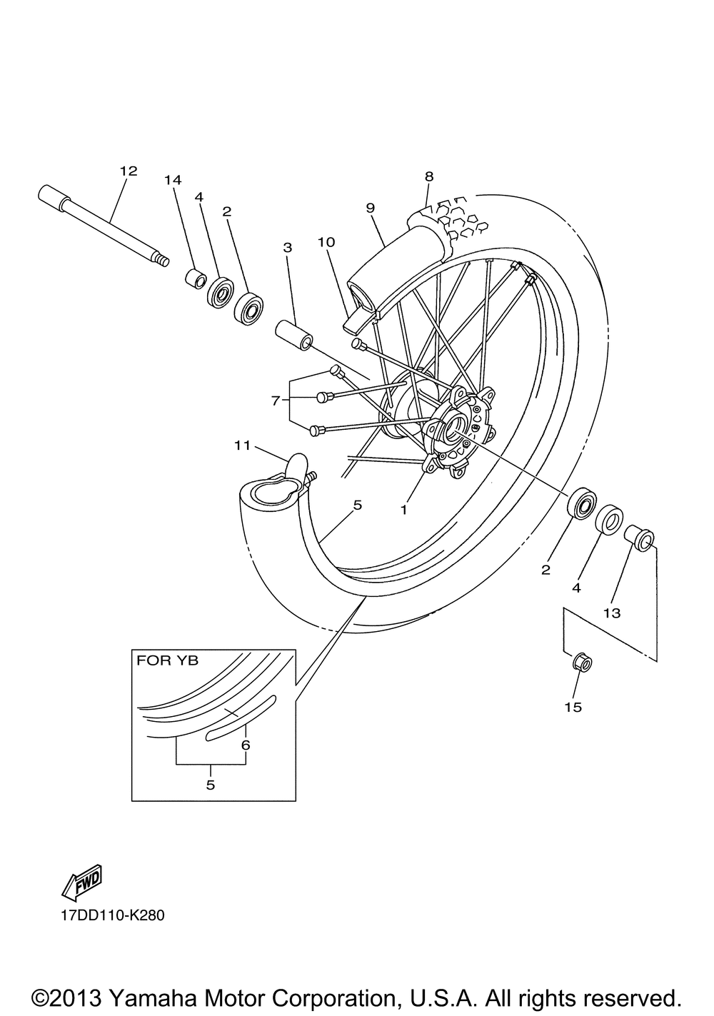 Front wheel