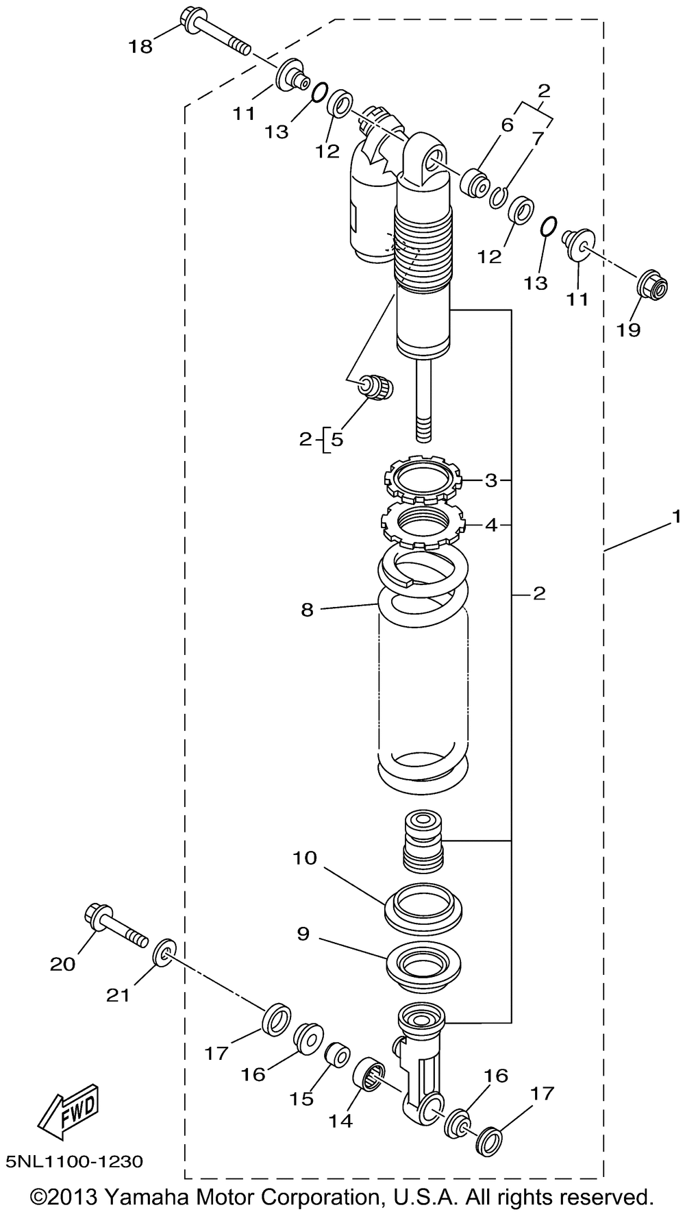 Rear suspension