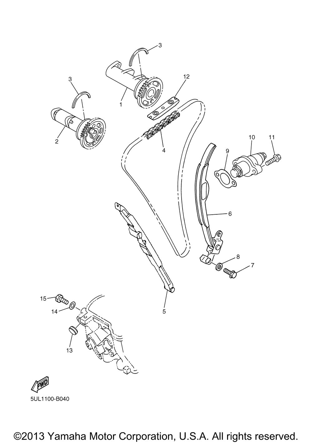 Camshaft chain