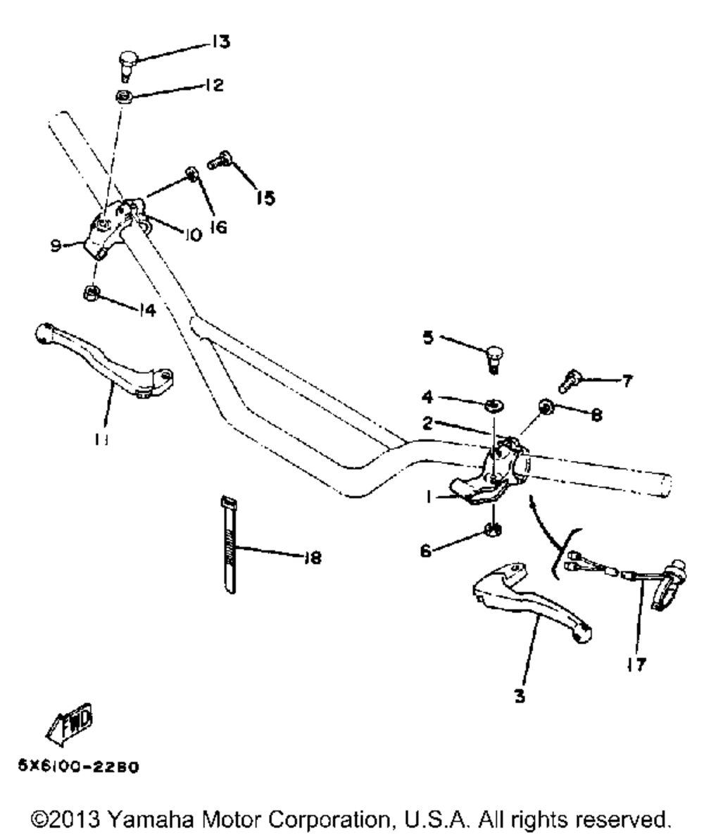 Handle switch - lever