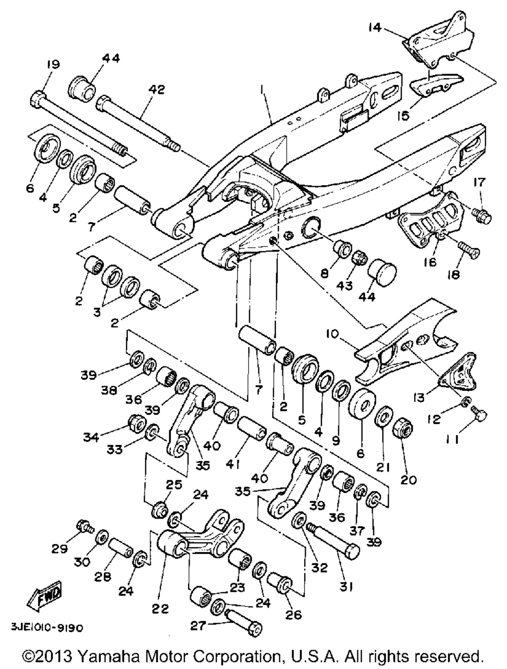 Swing arm