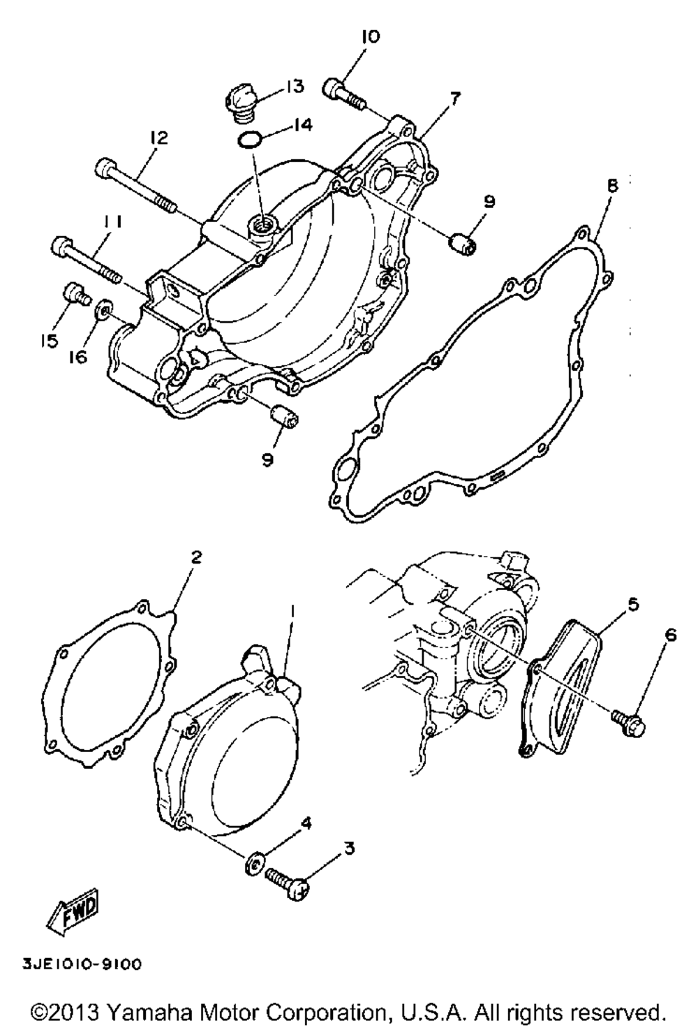 Crankcase cover