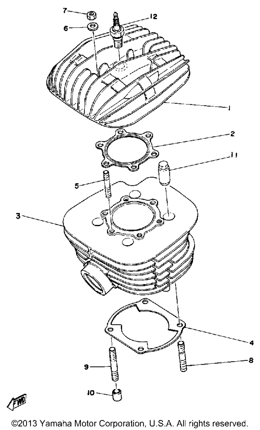 Cylinder head-cylinder