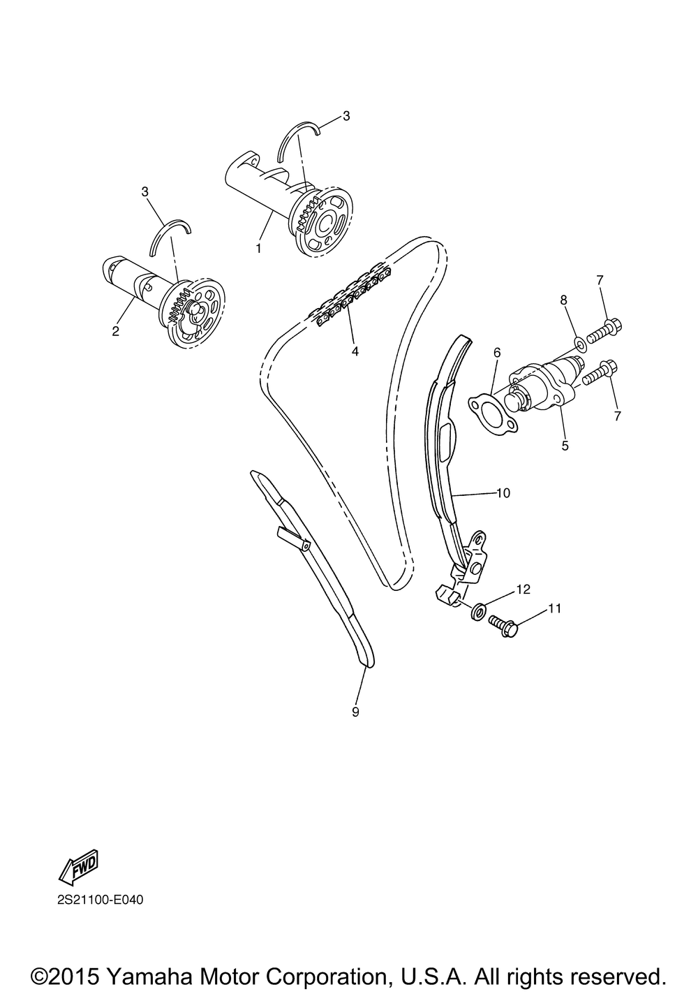 Camshaft chain