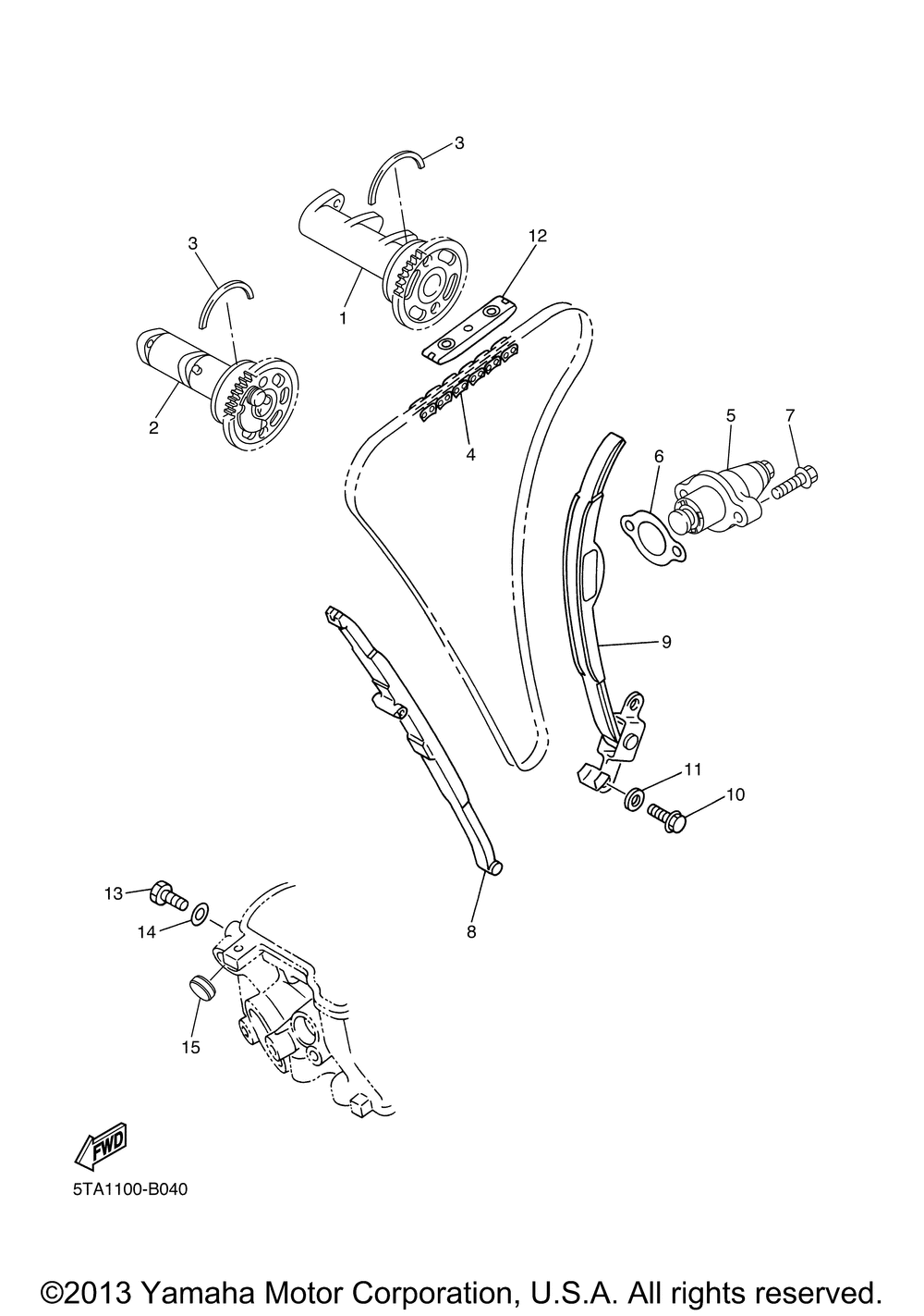 Camshaft chain