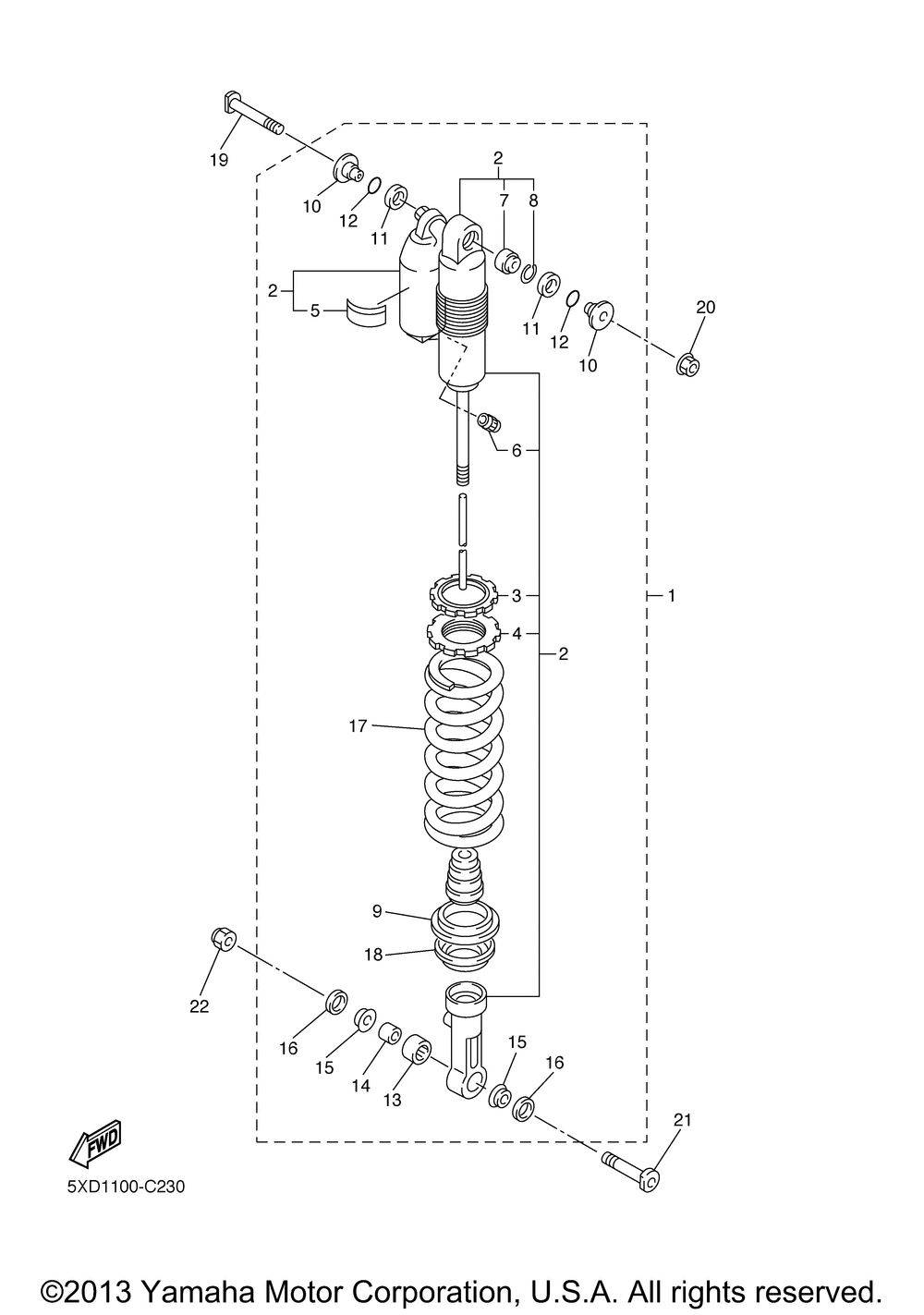 Rear suspension