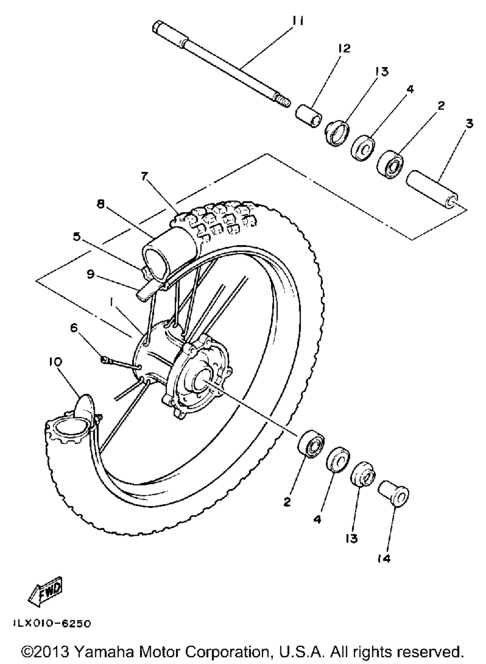 Front wheel