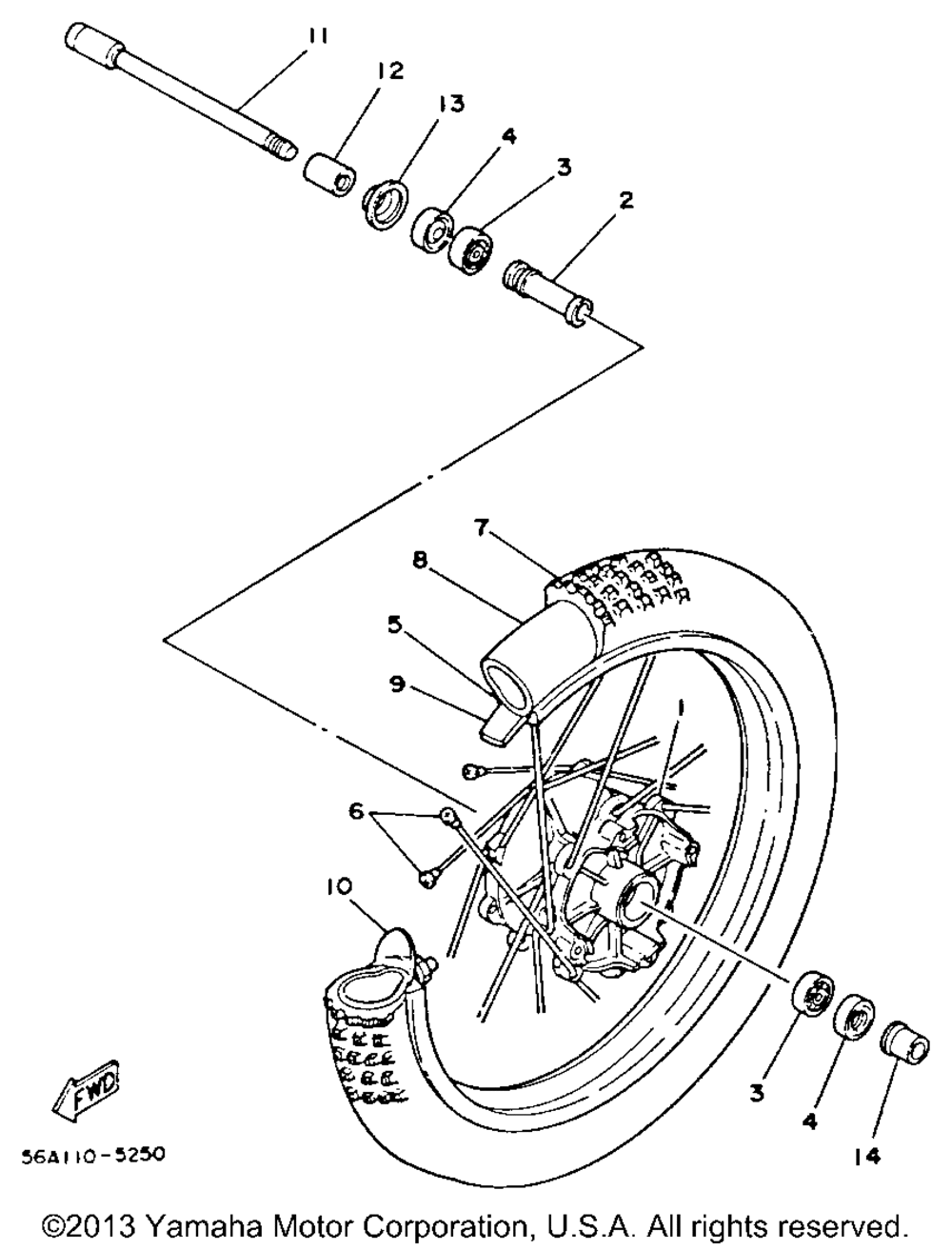 Front wheel